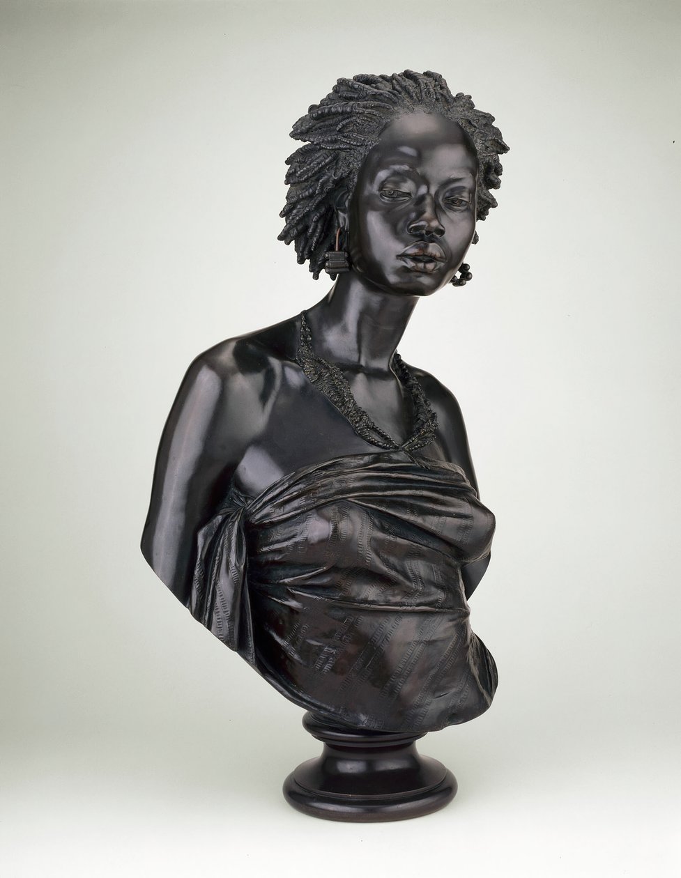 Buste van een Afrikaanse vrouw, 1851 door Charles Henri Joseph Cordier