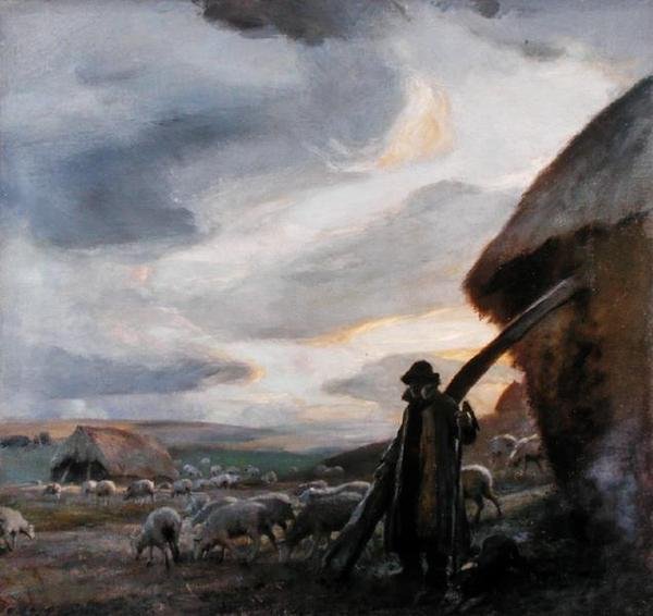 Het Avonduur, c.1905 door Charles Hodge Mackie