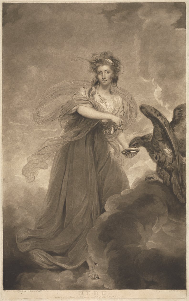 Hebe door Charles Howard Hodges