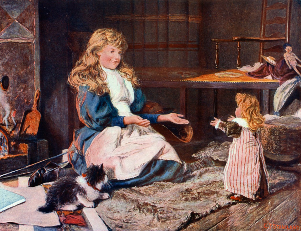  door Charles J. (after) Staniland