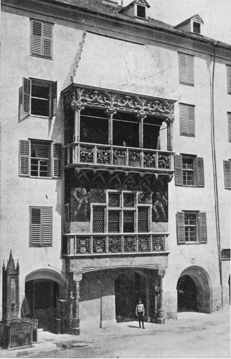 Het gouden dak, Innsbruck door Charles J. S. Makin