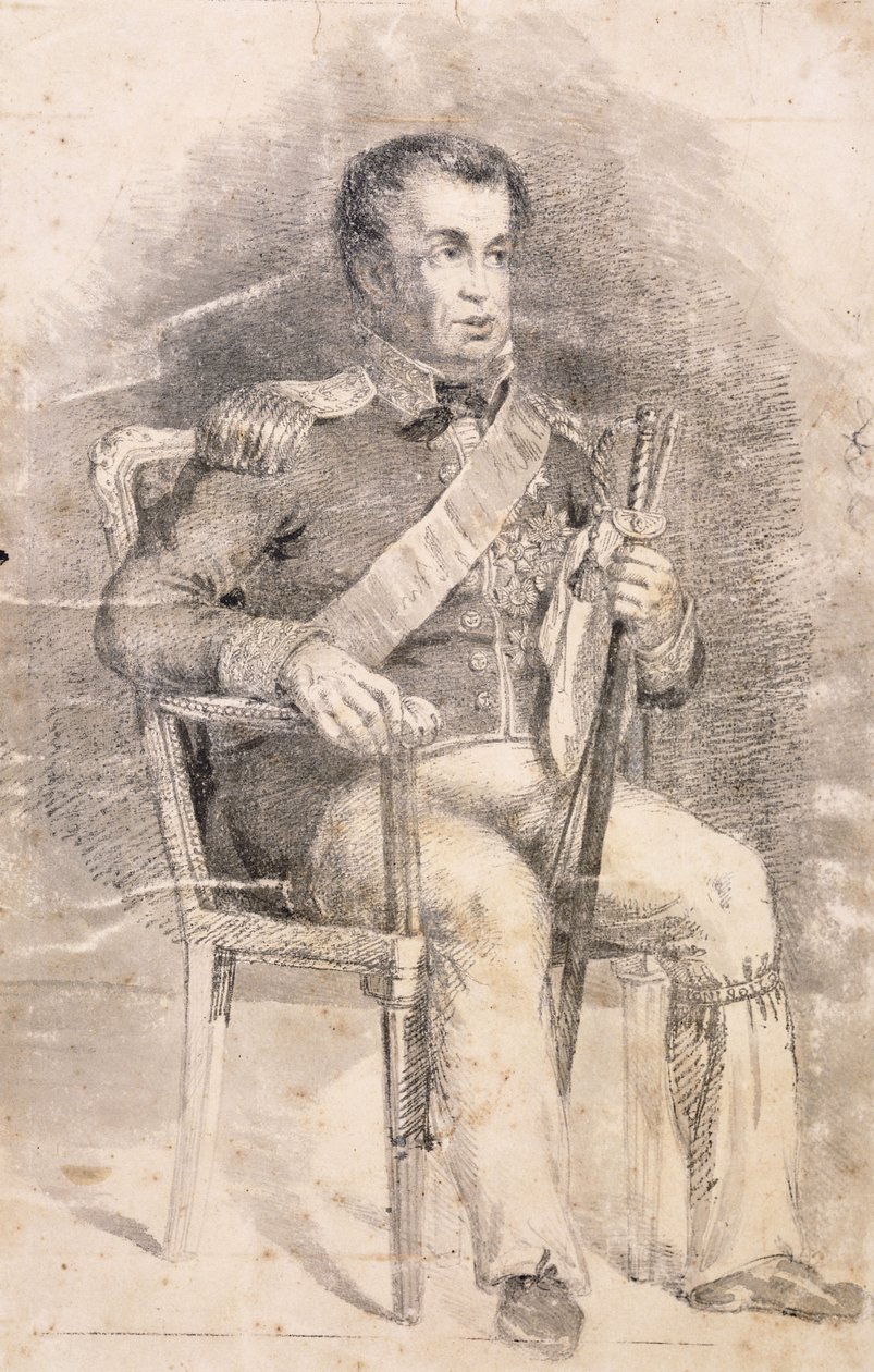 Portret van Dom Joao VI, c. 1825-6 door Charles Landseer