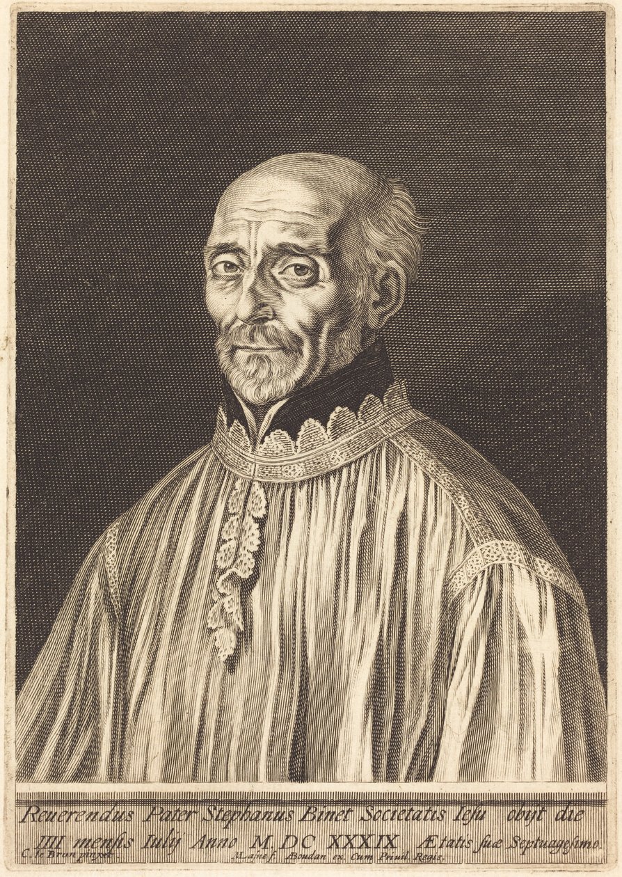 Étienne Binet door Charles Le Brun