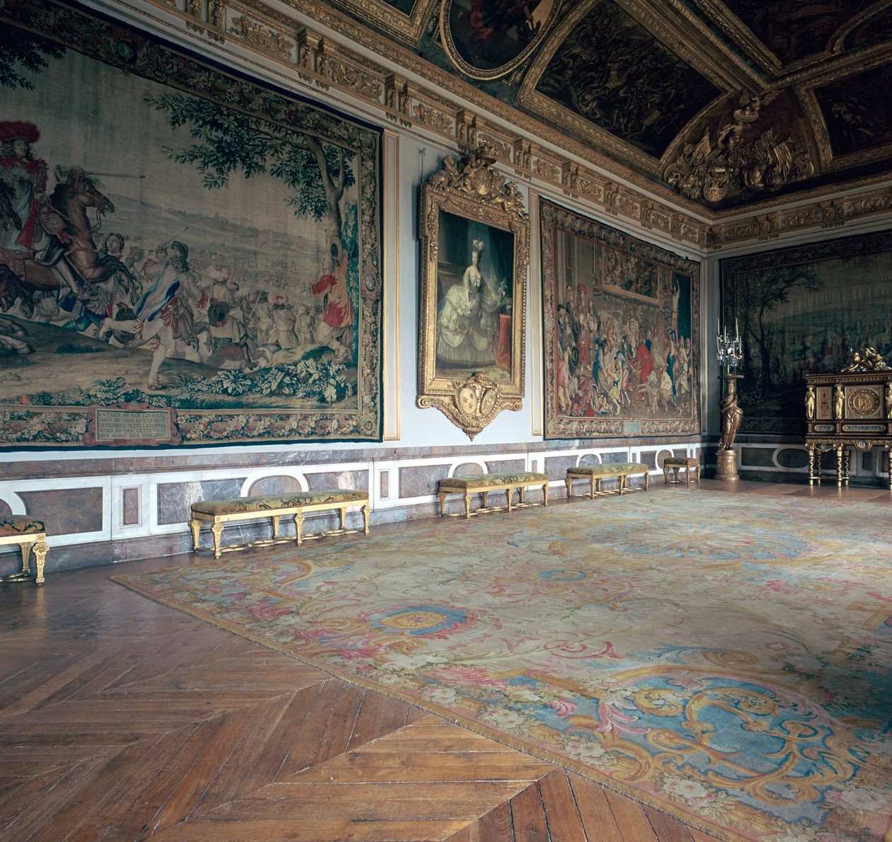 De Salon De Mars in Versailles door Charles Le Brun
