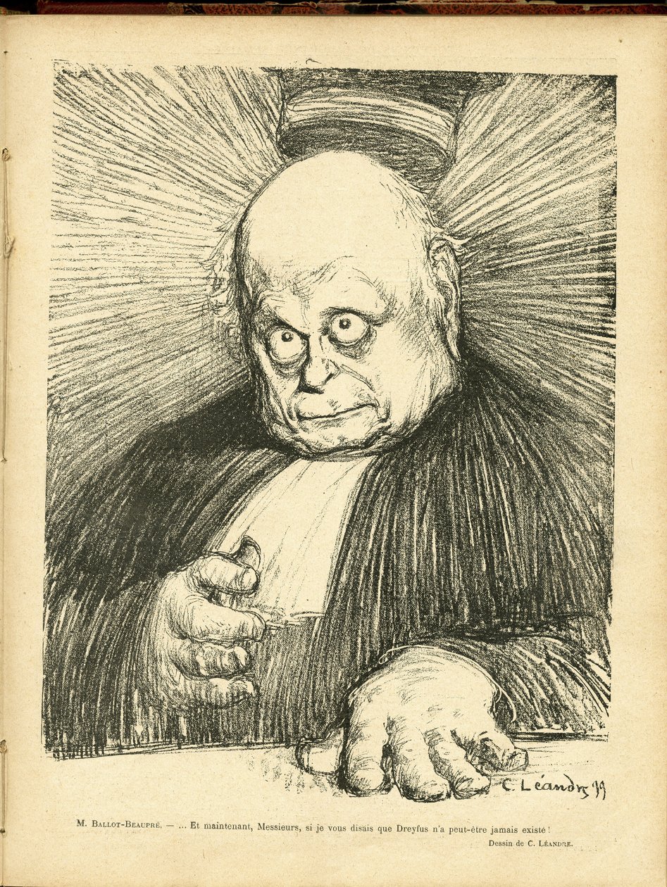 Illustratie van Charles Leandre in Le Rire door Charles Leandre