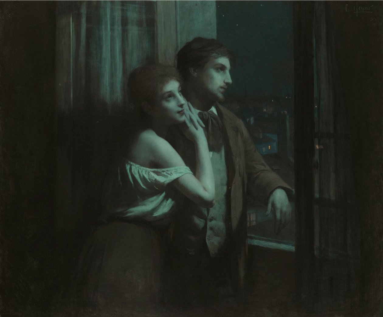 Droom, 1893 door Charles Lenoir