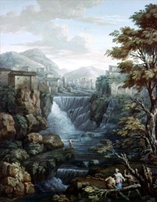 Tivoli door Charles Louis Clerisseau