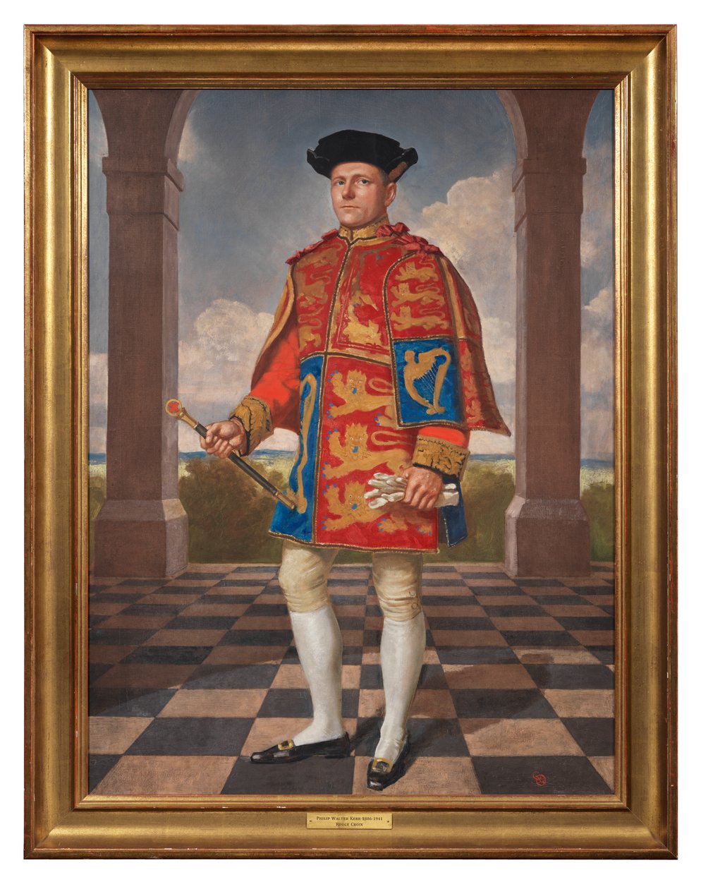 Philip Walter Kerr, Rode Kruis Pursuivant door Charles Louis Geoffroy-Dechaume