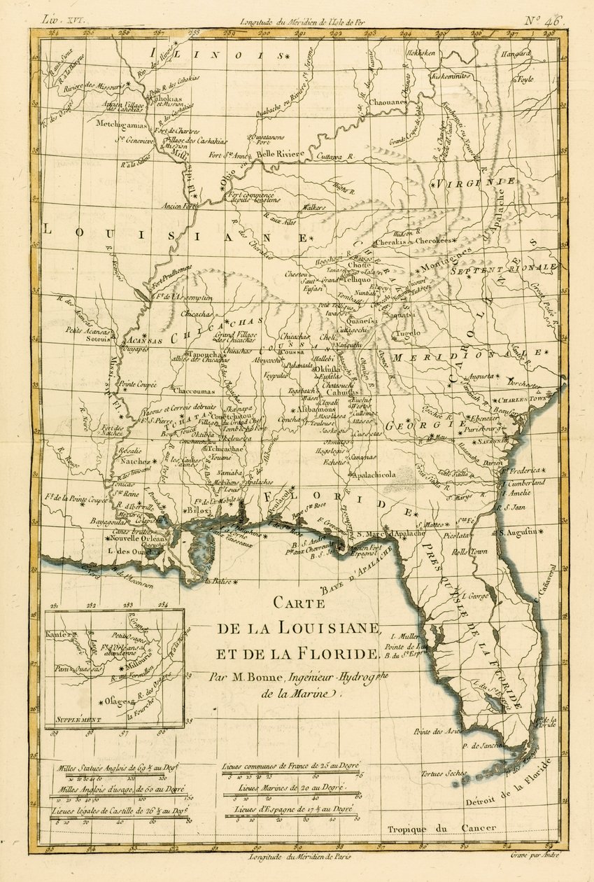 Louisiana en Florida, uit 