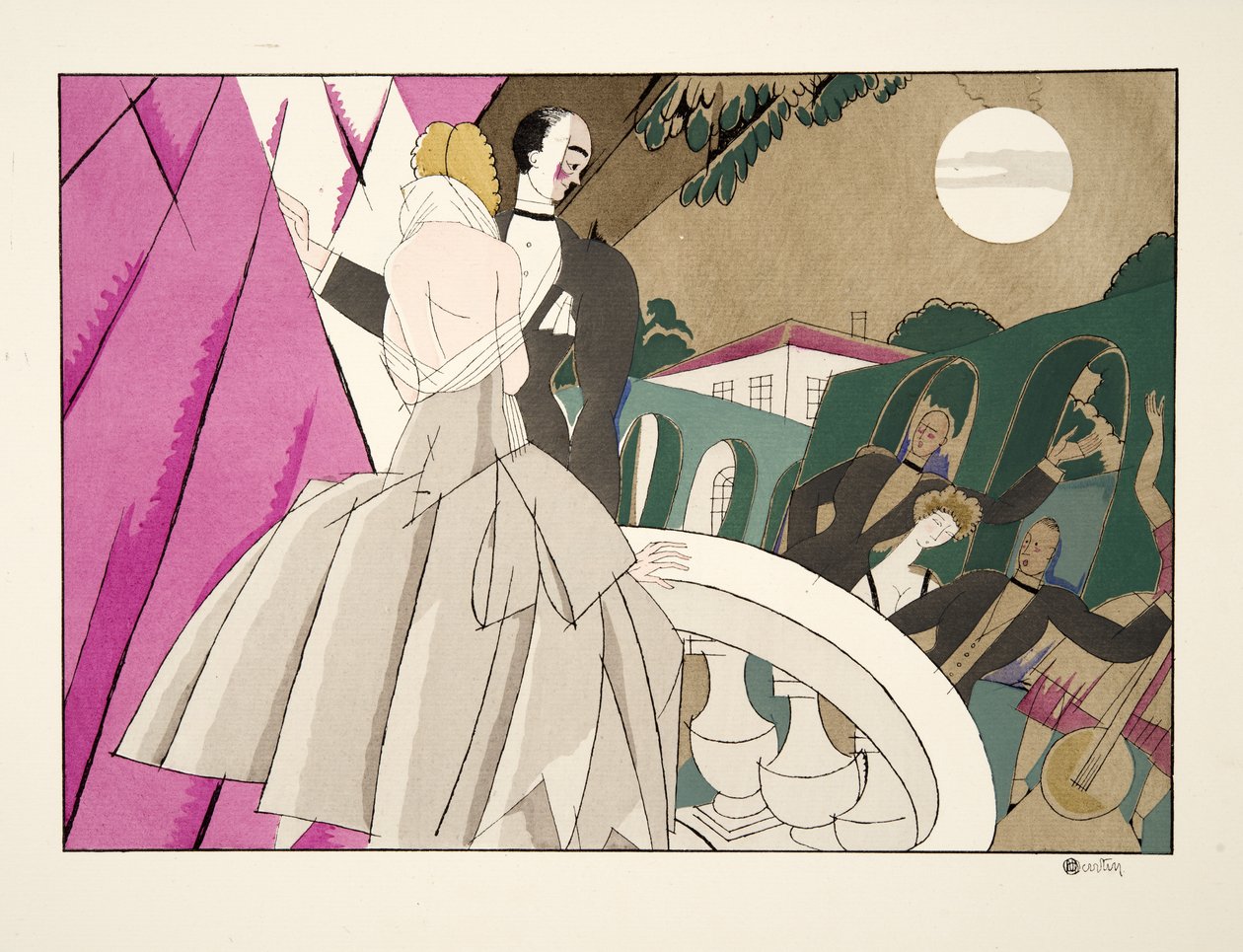 La Mariée uit Sports & Divertissements, uitgegeven 1914 door Charles Martin