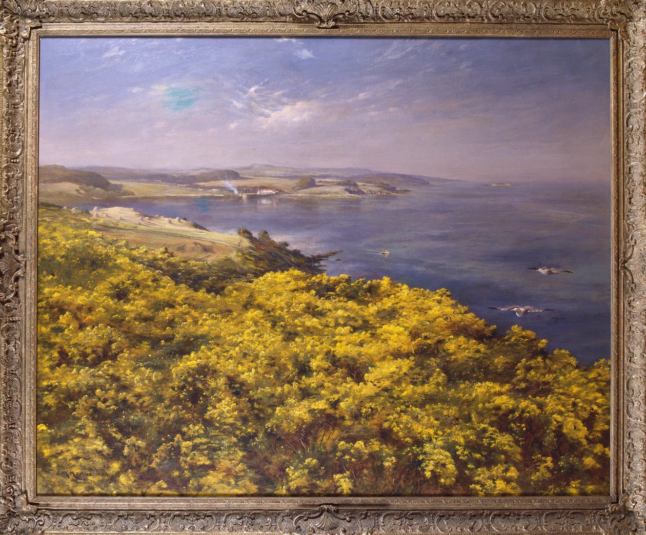 Zomer op de Firth of Forth door Charles Martin Hardie