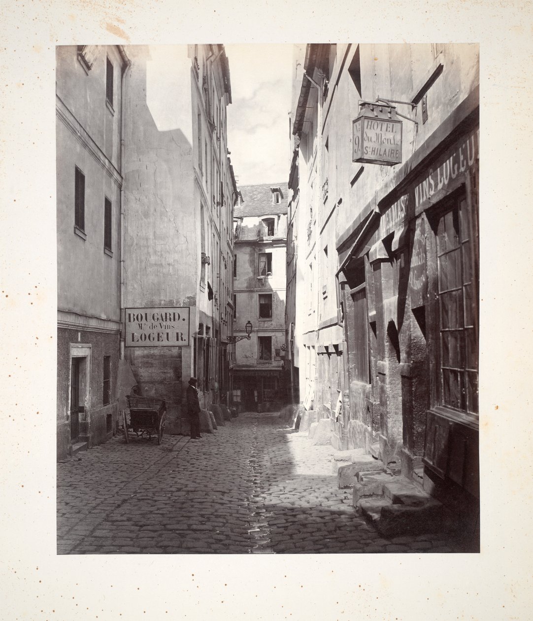 Rue d door Charles Marville