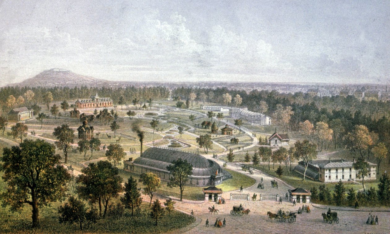 Het Bois de Boulogne en Jardin d