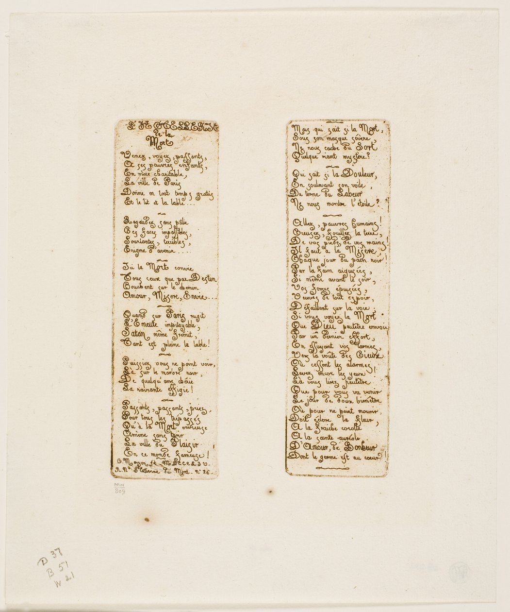 Herberg van de dood door Charles Meryon