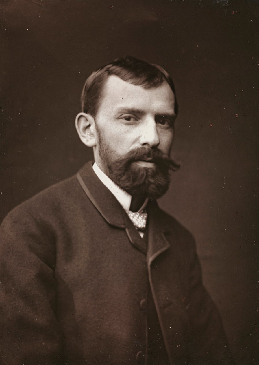 Album Artistique et Biographique, 6e jaar, Salon 1885; portret van de Franse schilder Victor Gabriel Gilbert (1847-1933) door Charles Michelez