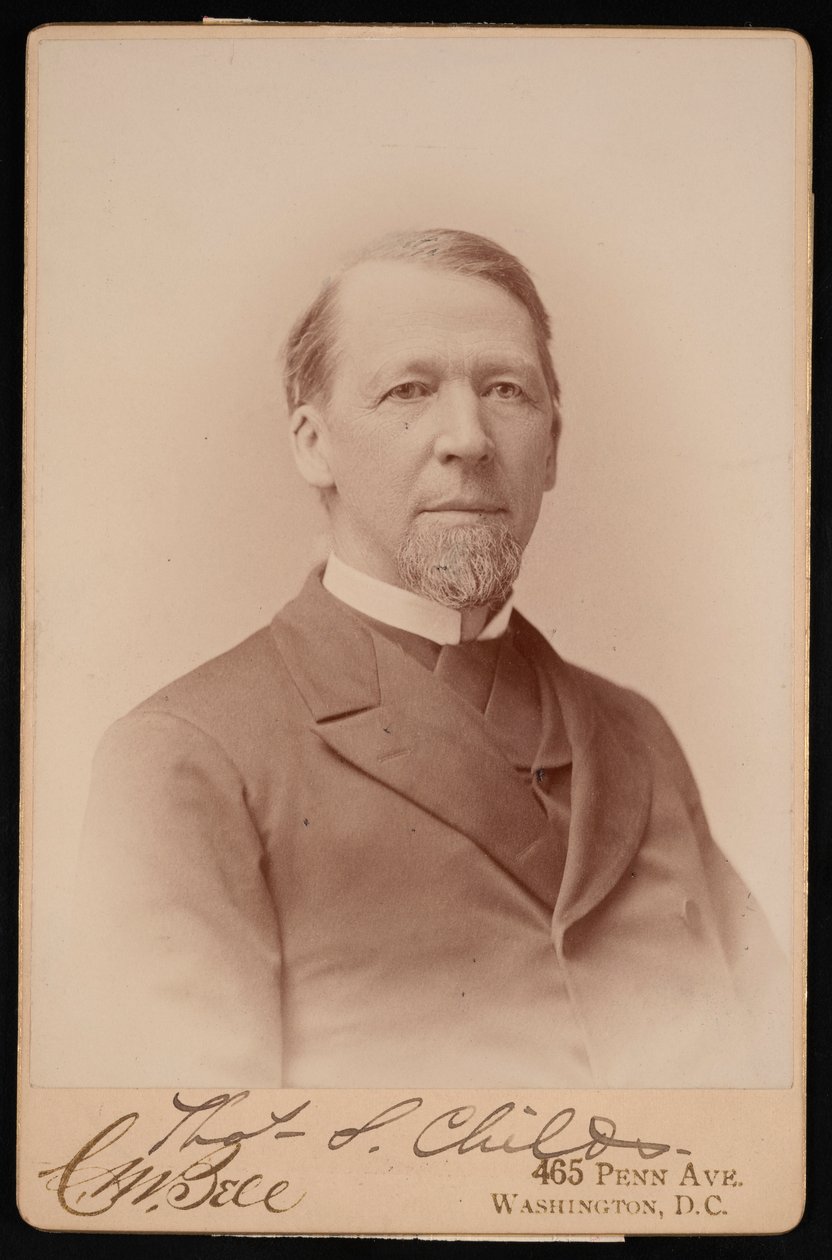 Portret van Thomas Spencer Childs 1825-1914 door Charles Milton Bell