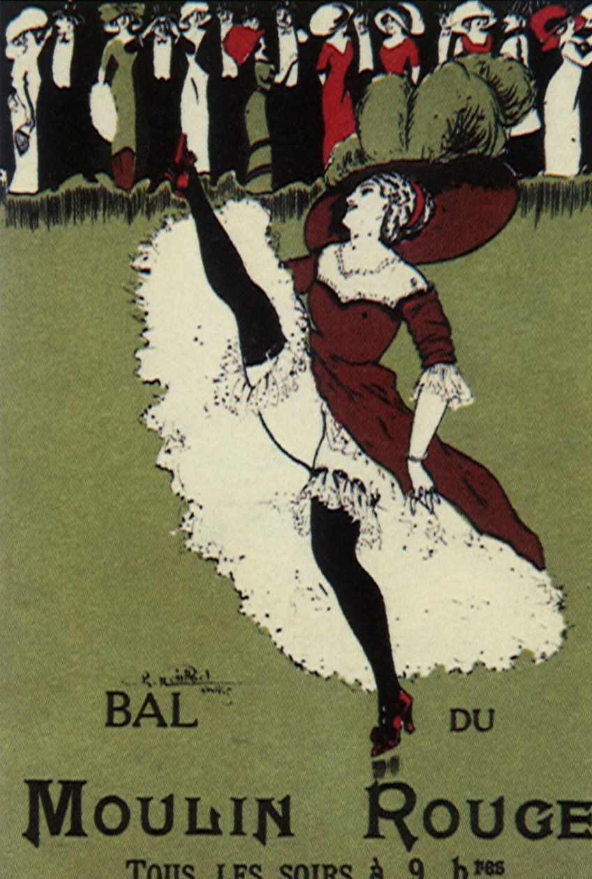 Bal du Moulin Rouge door Charles Naillod