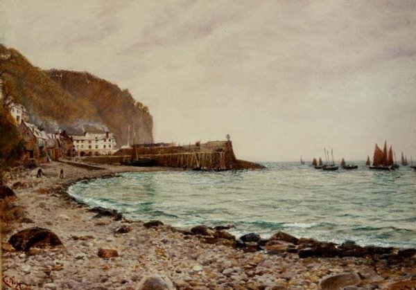De Netten Binnenhalen, 1891 door Charles Napier Hemy