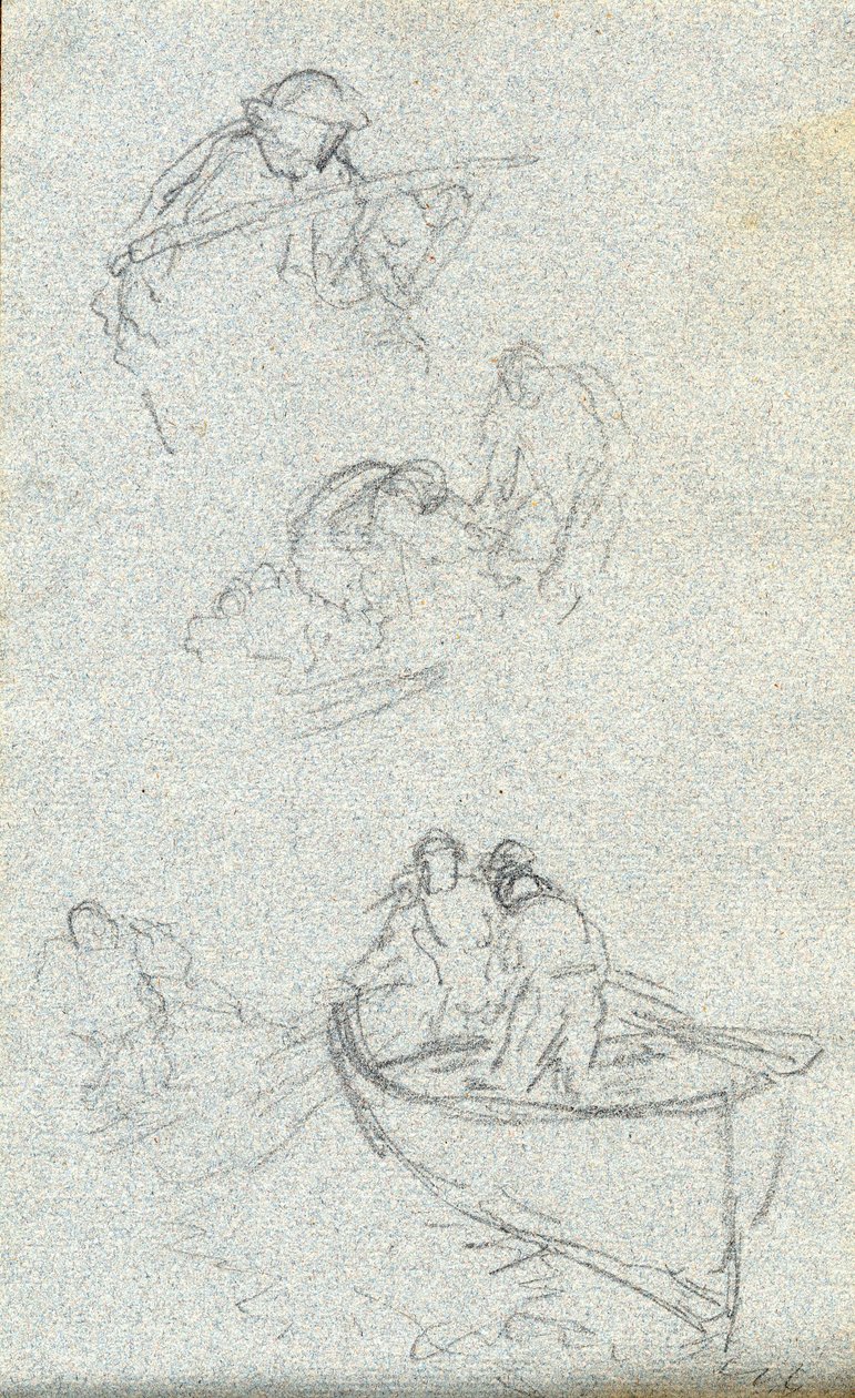Schetsboek door Charles Napier Hemy