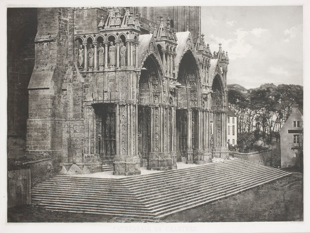 Cathedrale de Chartres door Charles Nègre