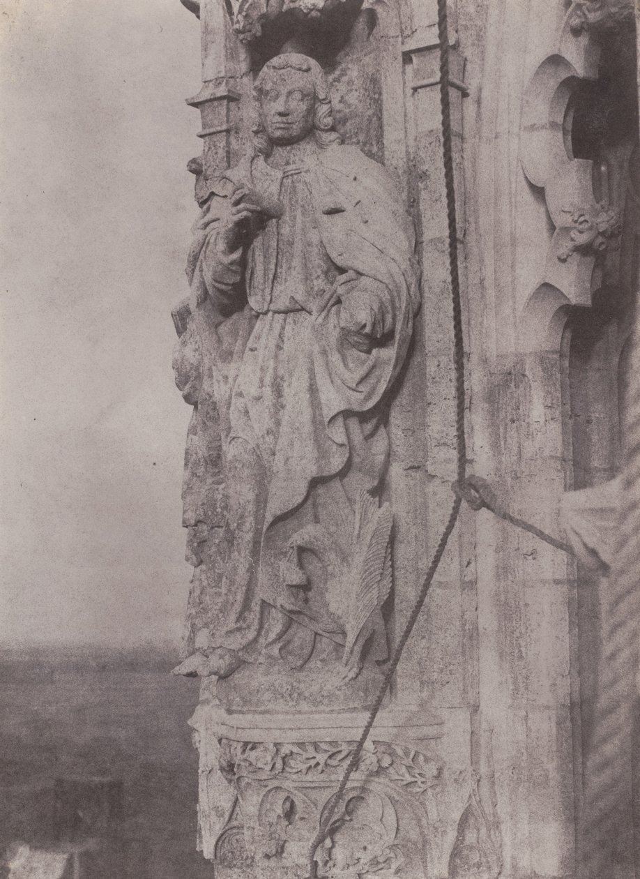 Sint-Jan de Evangelist, kathedraal van Chartres door Charles Nègre