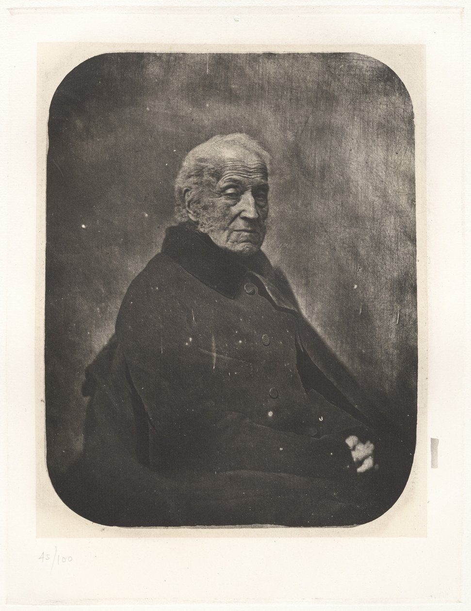 Plaat X – Portret van Prins Adam Georges Czartorisky, door Nadar door Charles Nègre, Nadar, André Jammes