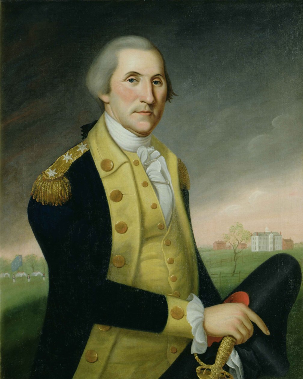 George Washington in Princeton door Charles P. & Peale Charles W. (1741-1827) Polk