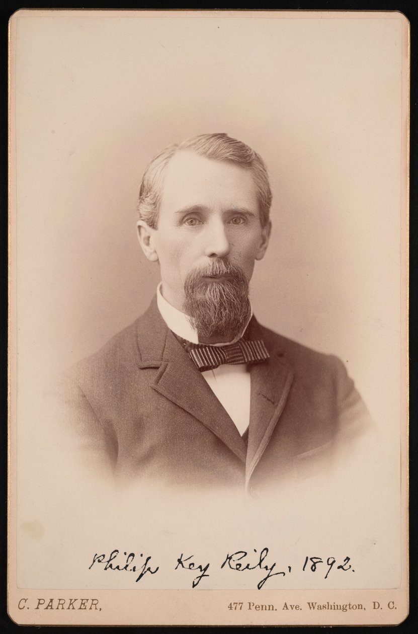 Portret van Philip Key Reily 1829-1910, 1892 door Charles Parker