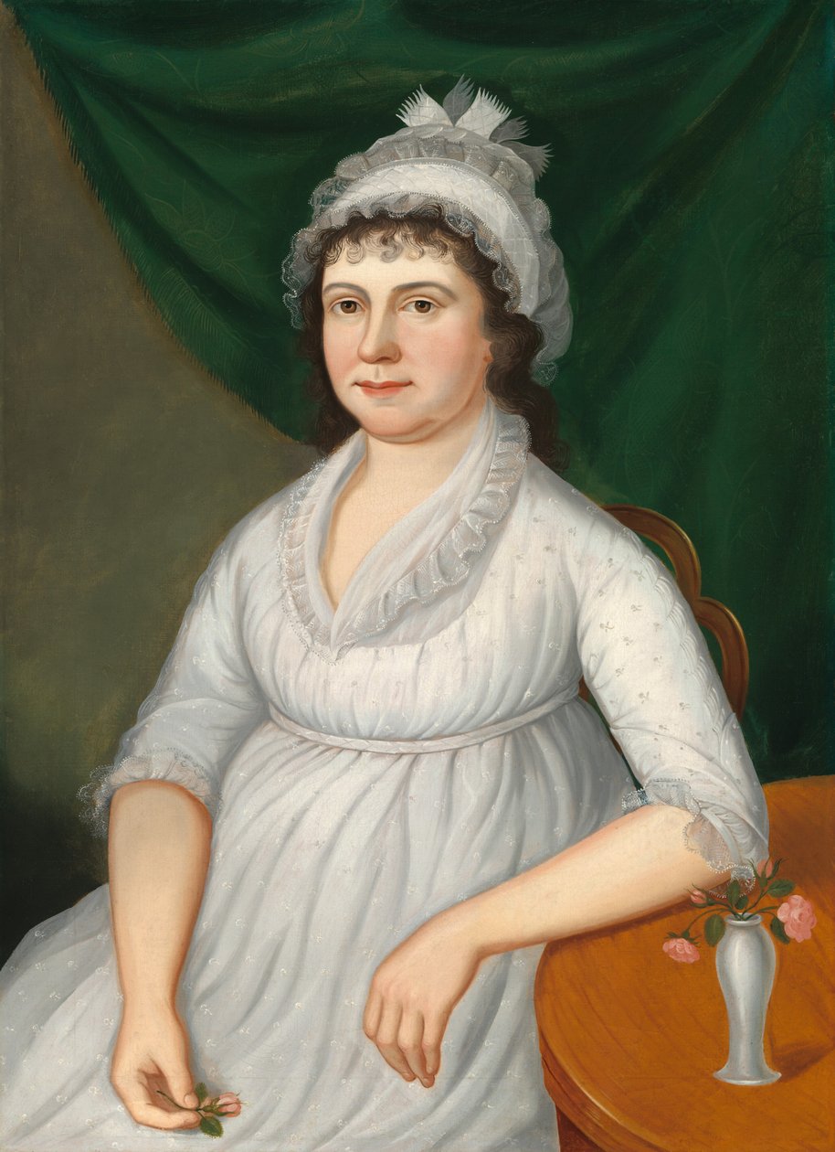 Hannah Lemmon Corcoran (mevrouw Thomas Corcoran) door Charles Peale Polk
