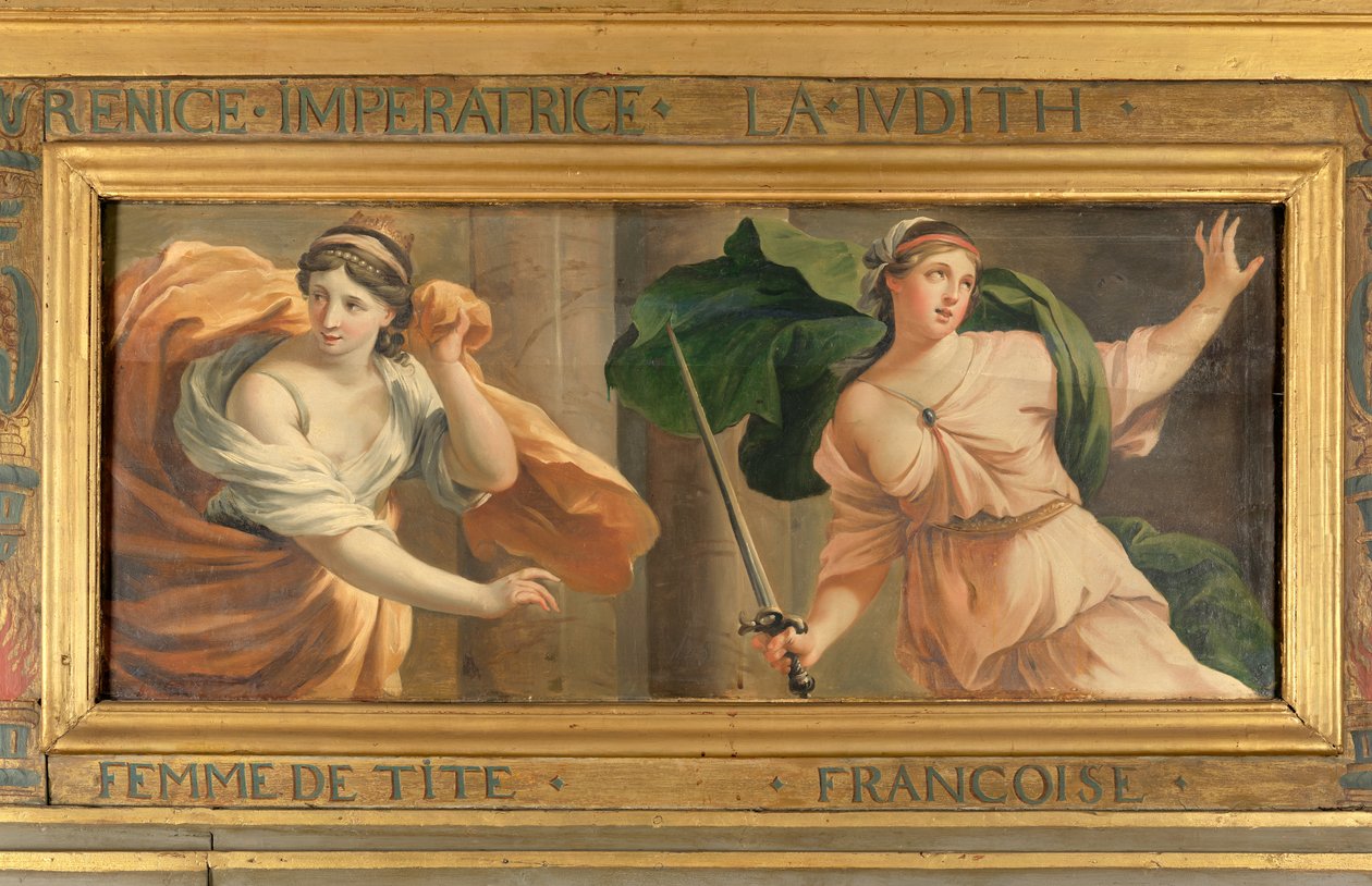 Berenice en Judith Française door Charles Poerson