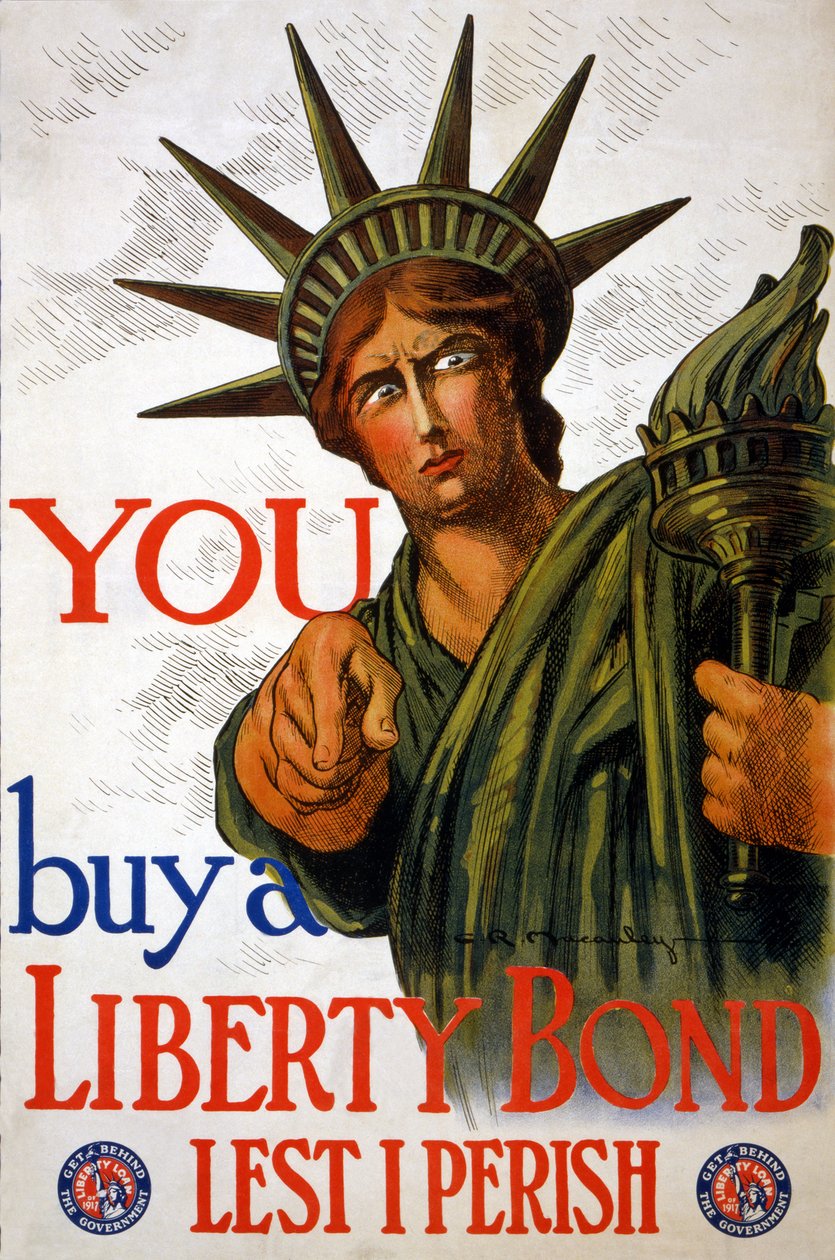 KOOP een Liberty Bond door Charles Raymond Macauley