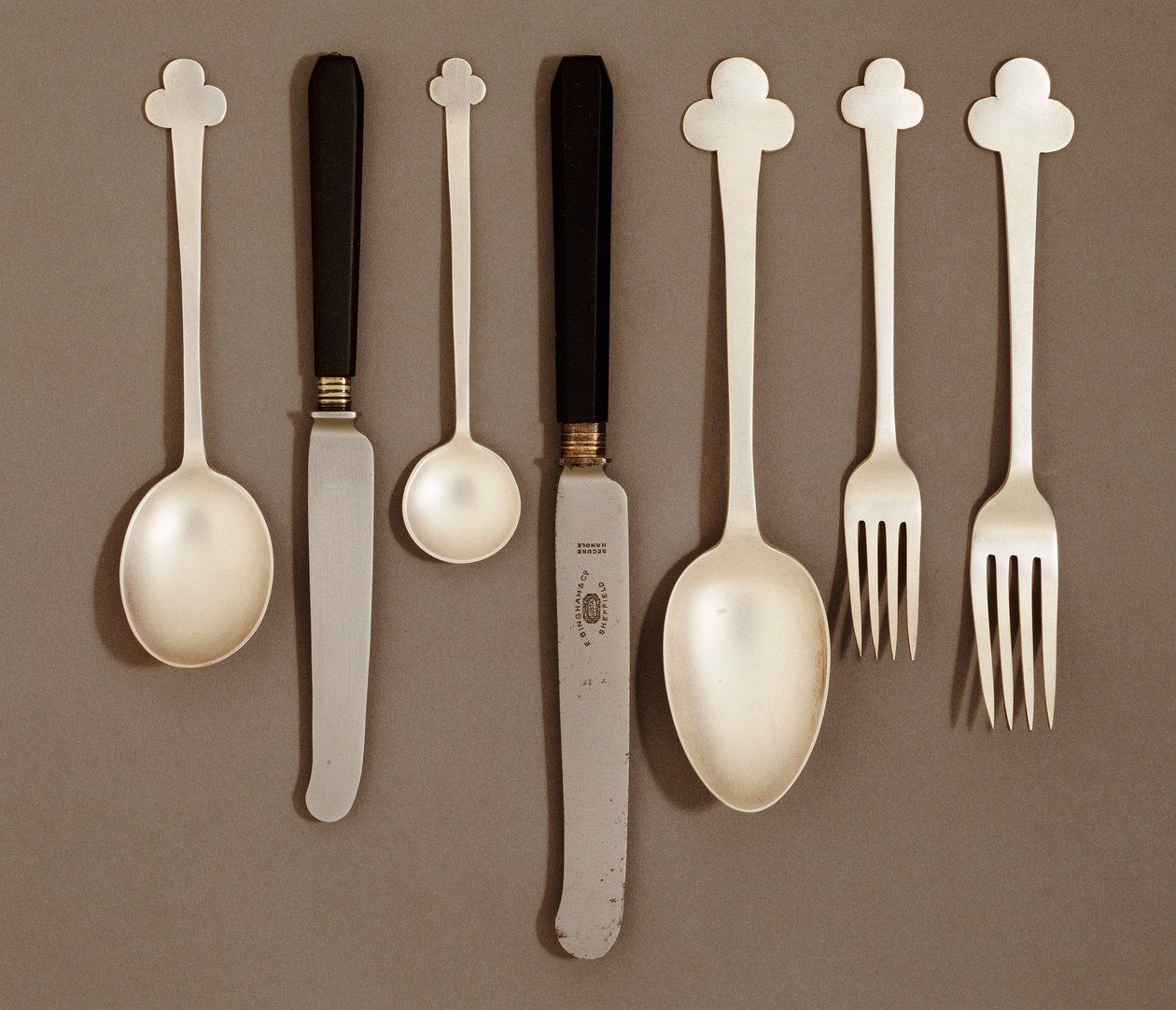 Electroplate tafelservice, voor E. Bingham & Co. door Charles Rennie Mackintosh