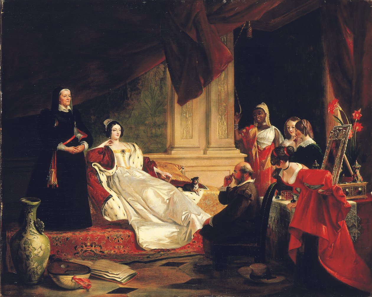 Sancho Panza in het Appartement van de Hertogin, 1857 door Charles Robert Leslie
