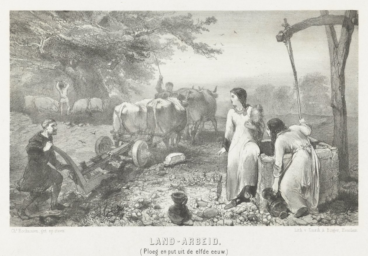 Land-arbeid door Charles Rochussen