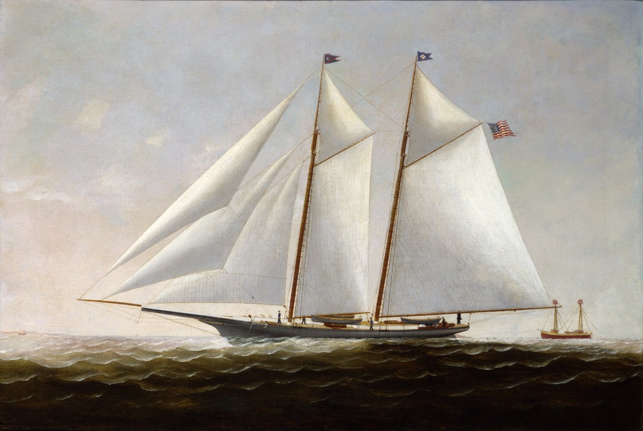 Jacht Amerika door Charles S. Raleigh
