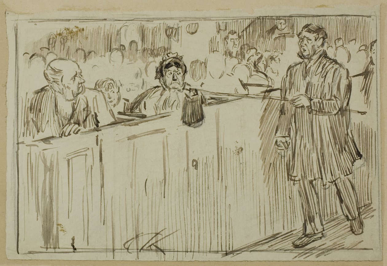 Kracht van Gewoonte door Charles Samuel Keene