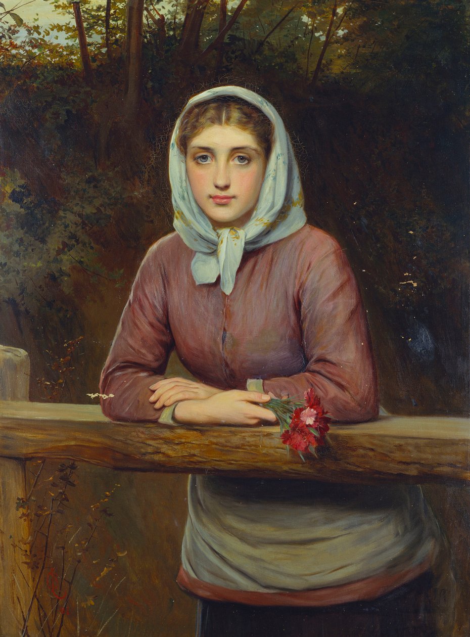 De Ontmoeting, 1881 door Charles Sillem Lidderdale