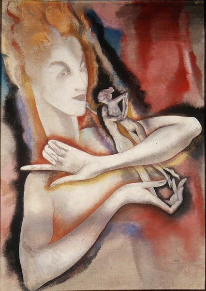 Geestelijke bescherming, c.1926-28 door Charles Sims