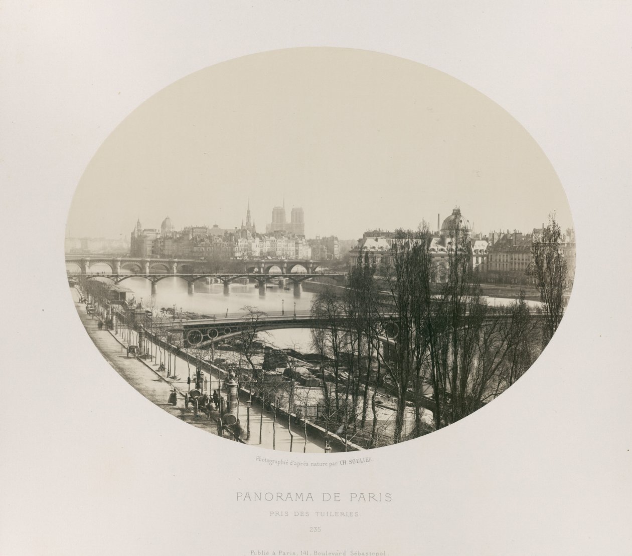Pris des Tuileries door Charles Soulier