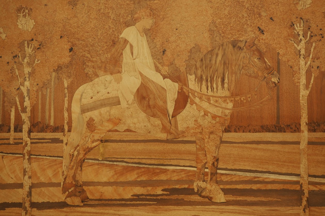 De dame en de eenhoorn, 1925 door Charles Spindler