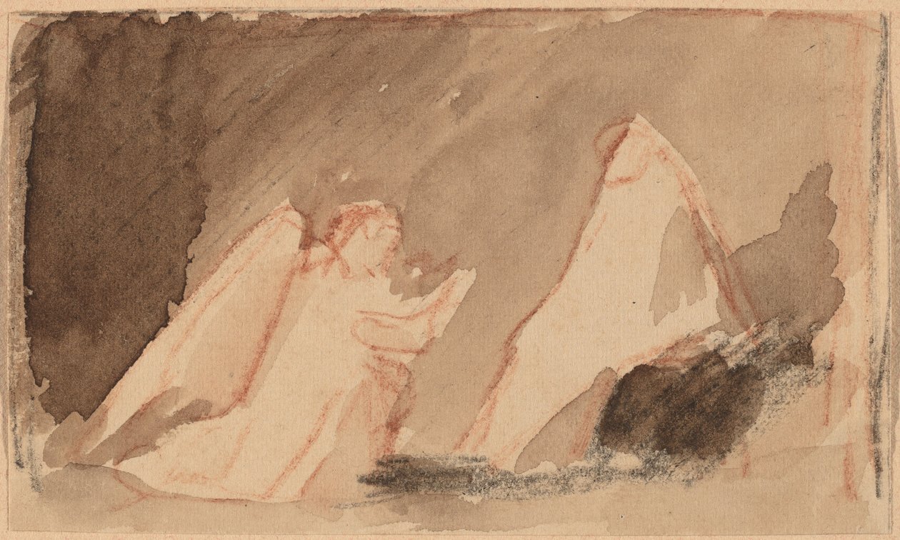 Studie voor een Paneel door Charles Sprague Pearce