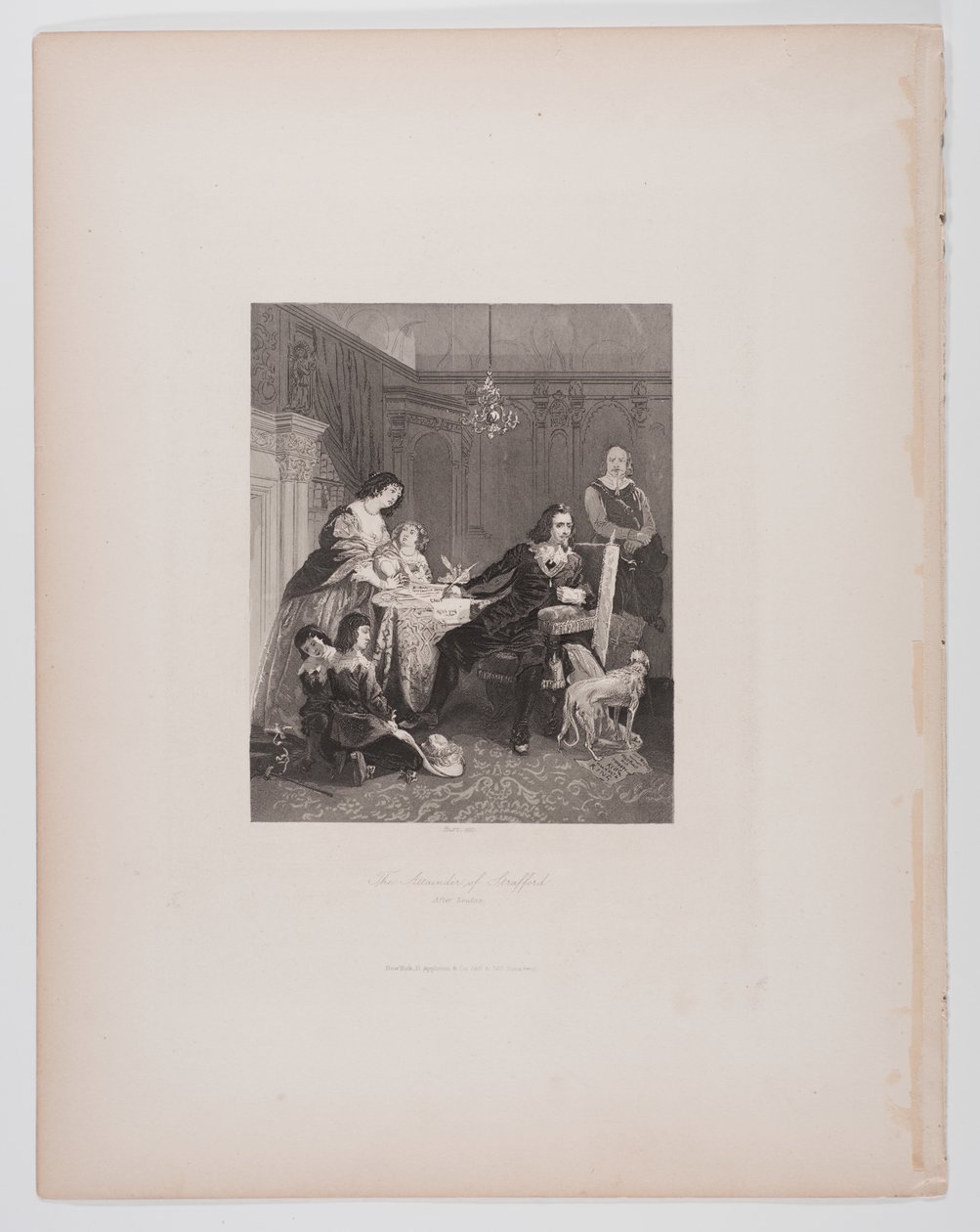 De Attainder van Strafford, Na Leutze door Charles Thomas Burt