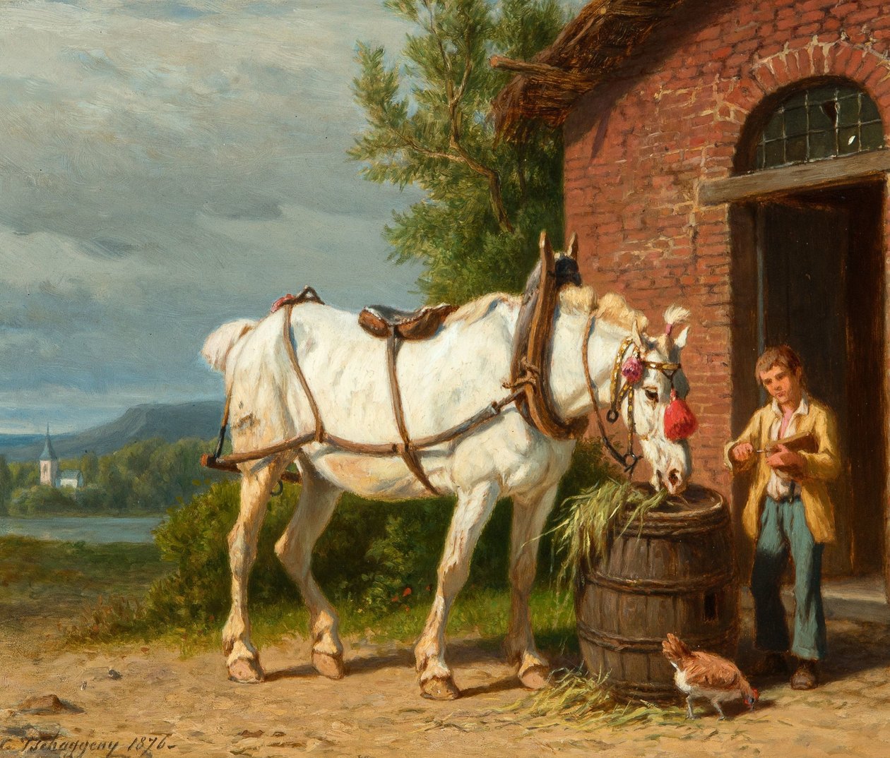 Charles-Philogène Tschaggeny - De rest door Charles Tschaggeny