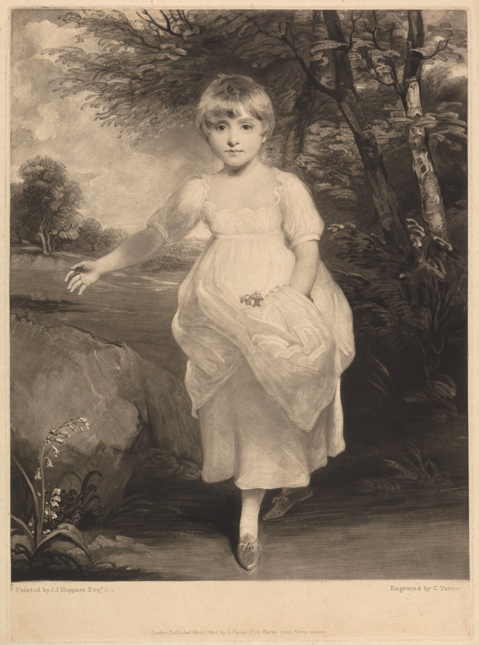Juffrouw Cholmondeley door Charles Turner