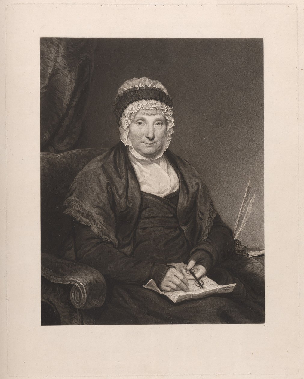 Mevrouw Hamilton door Charles Turner
