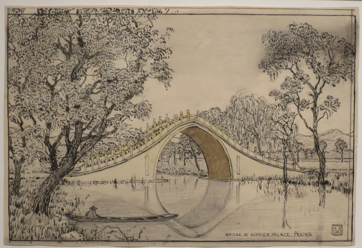 Brug in zomerpaleis, Peking