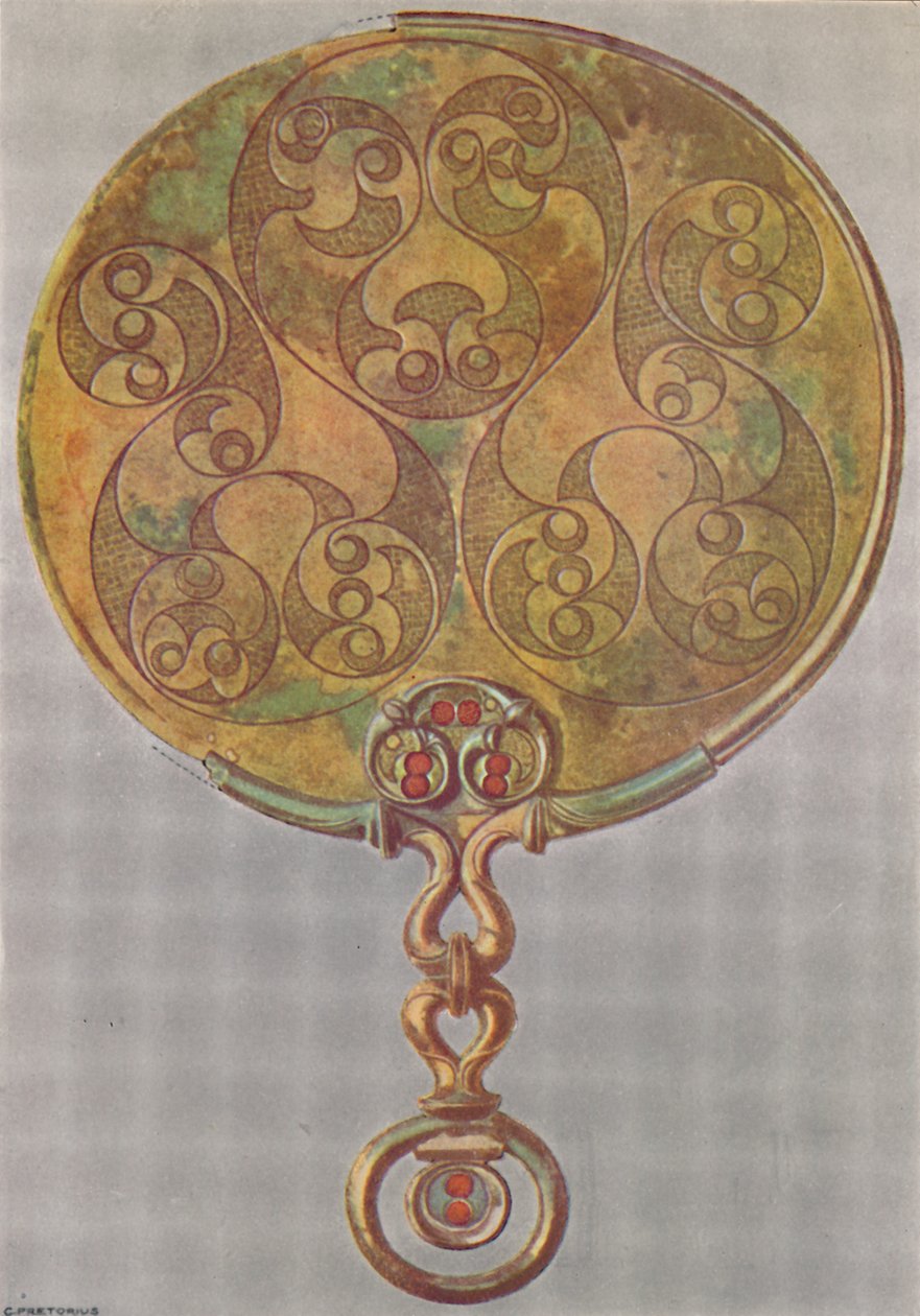 De Desborough Spiegel door Charles William James Praetorius