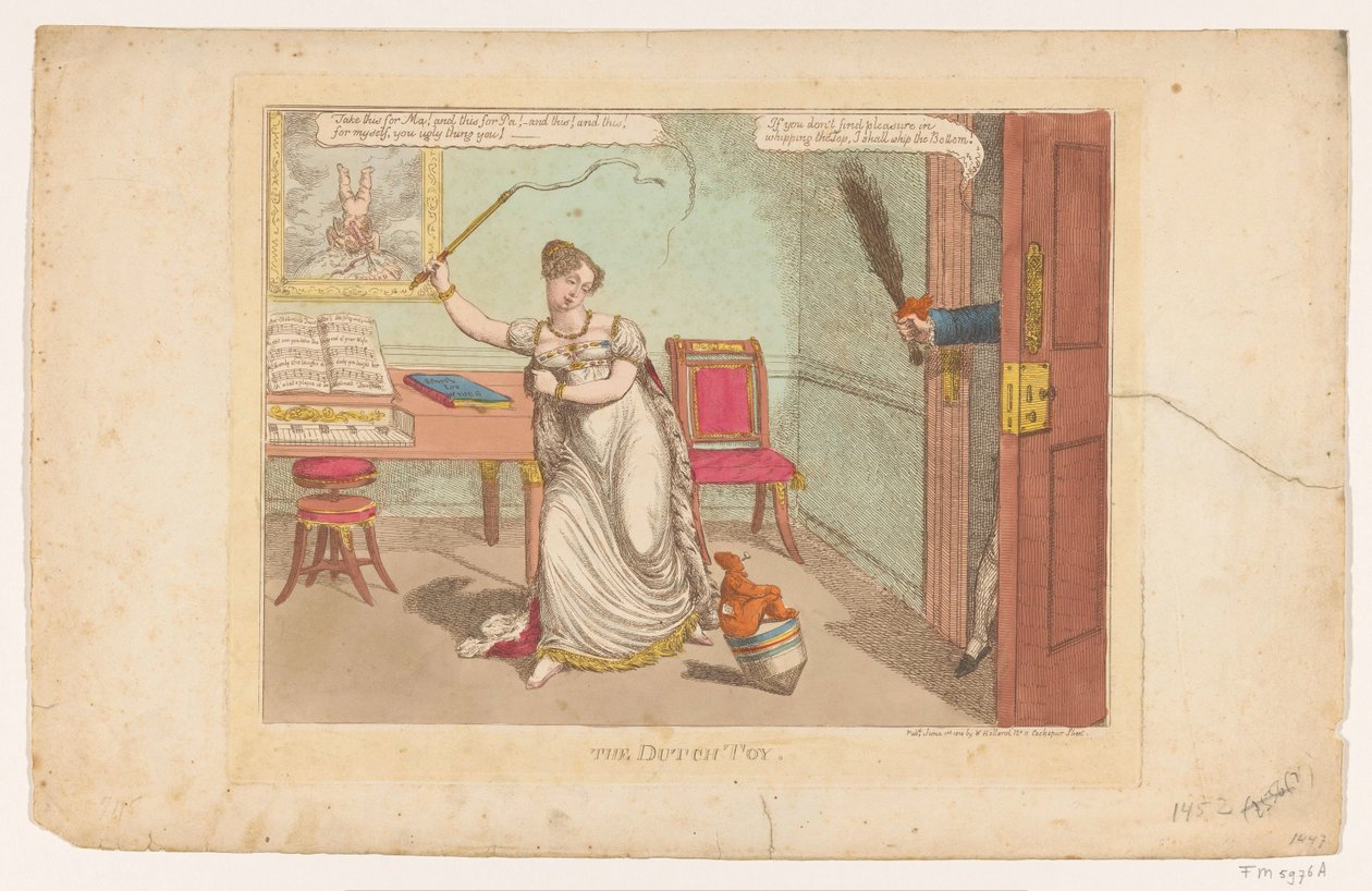 De Hollandse tol, 1814 door Charles Williams