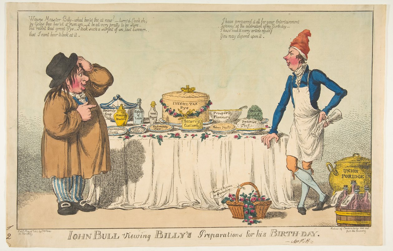 John Bull bekijkt Billy