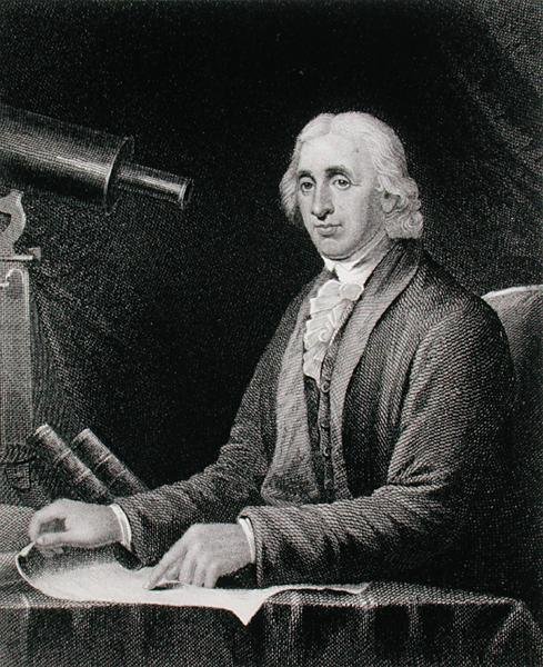 Portret van David Rittenhouse (1732-96), gegraveerd door James Barton Longacre (1794-1869) door Charles Willson (after) Peale